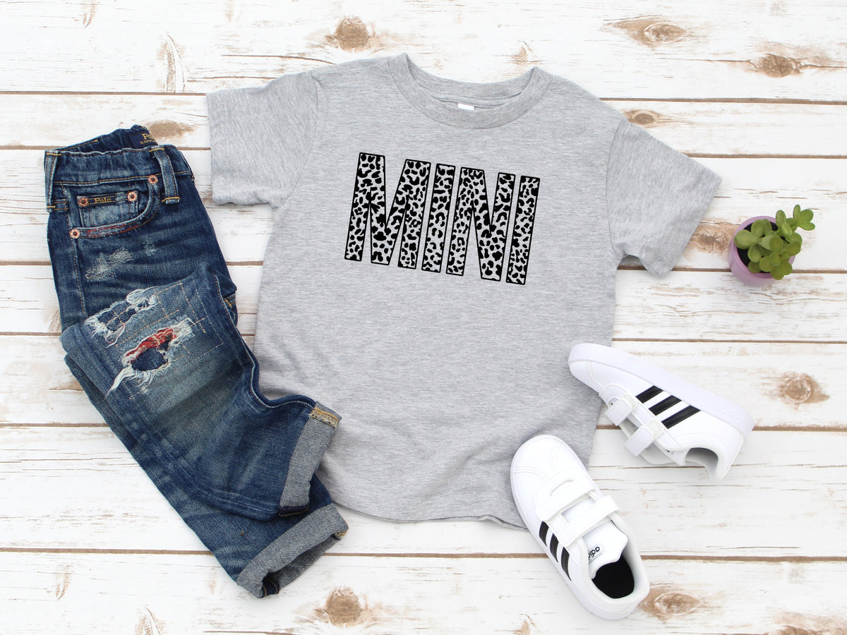 Leopard MINI YOUTH screen print transfer
