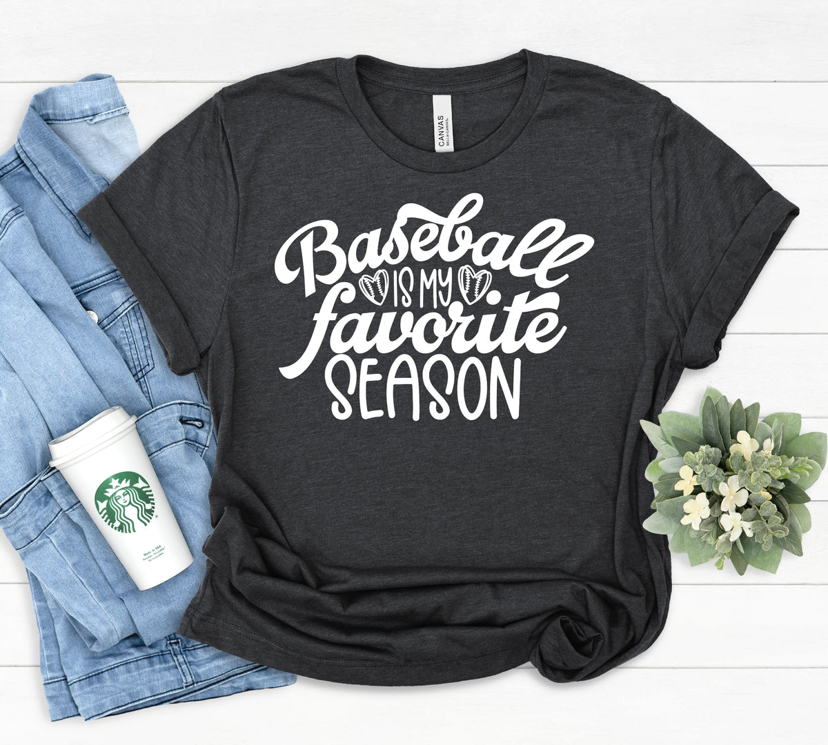 Baseball is my favorite season screen print transfer