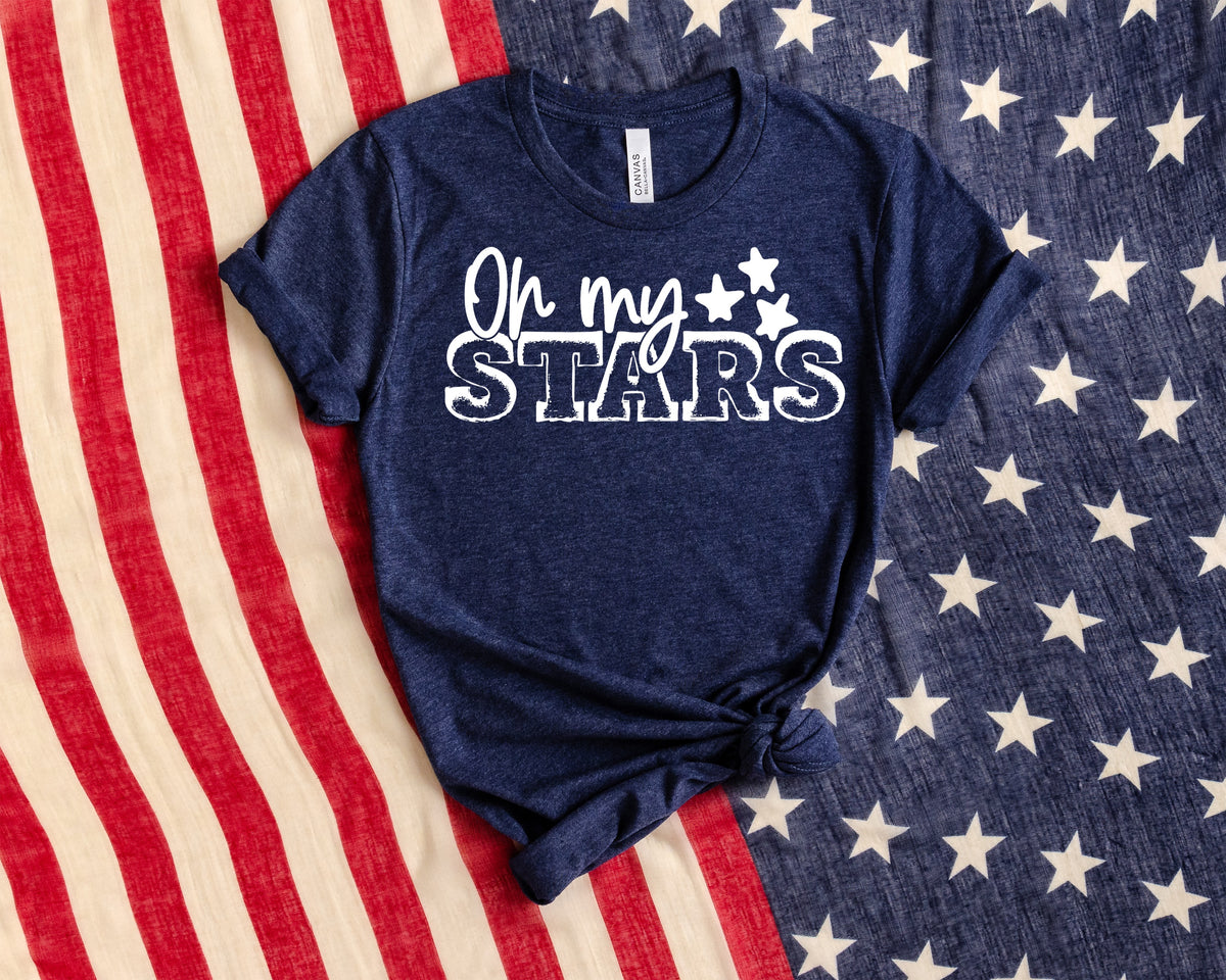 Oh my stars screen print transfer