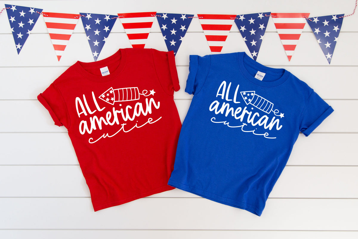 YOUTH All American Cutie screen print transfer