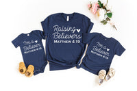Raising Believers mommy and me screen print transfers