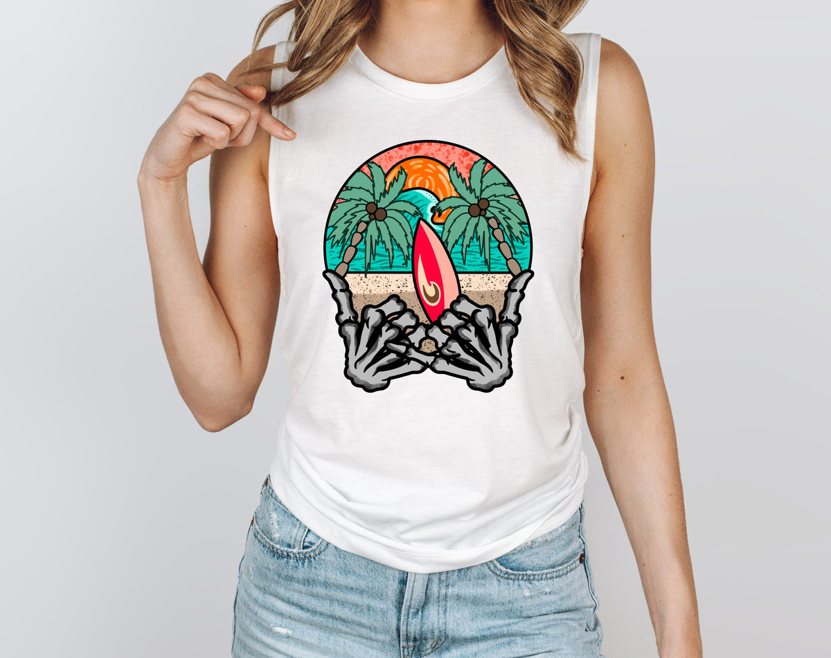 Rad summer HIGH HEAT screen print transfer