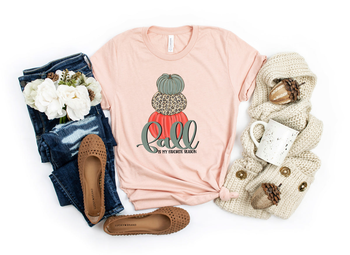 Fall is my favorite season HIGH HEAT screen print transfer