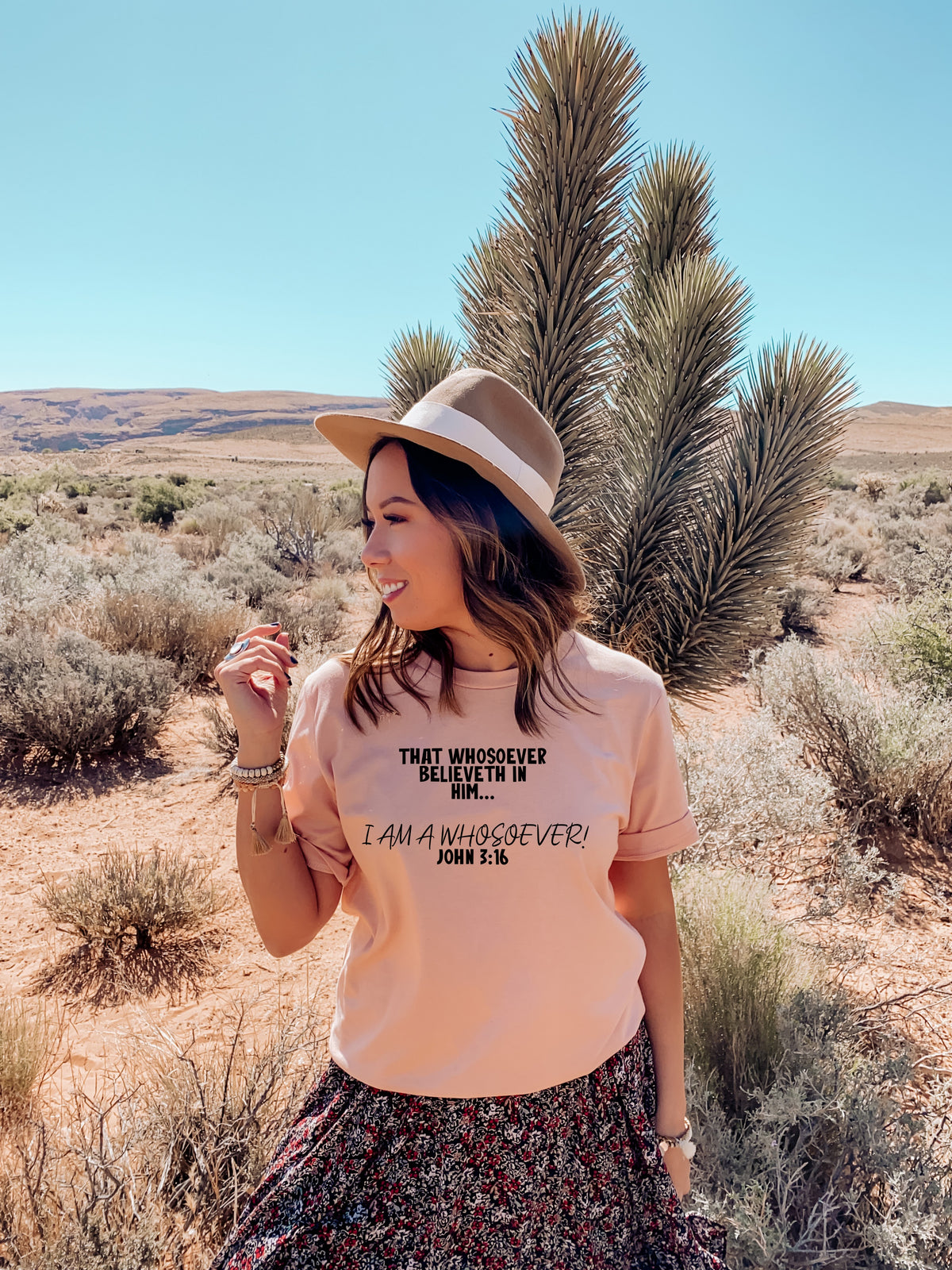 That whosoever believeth in him screen print transfer