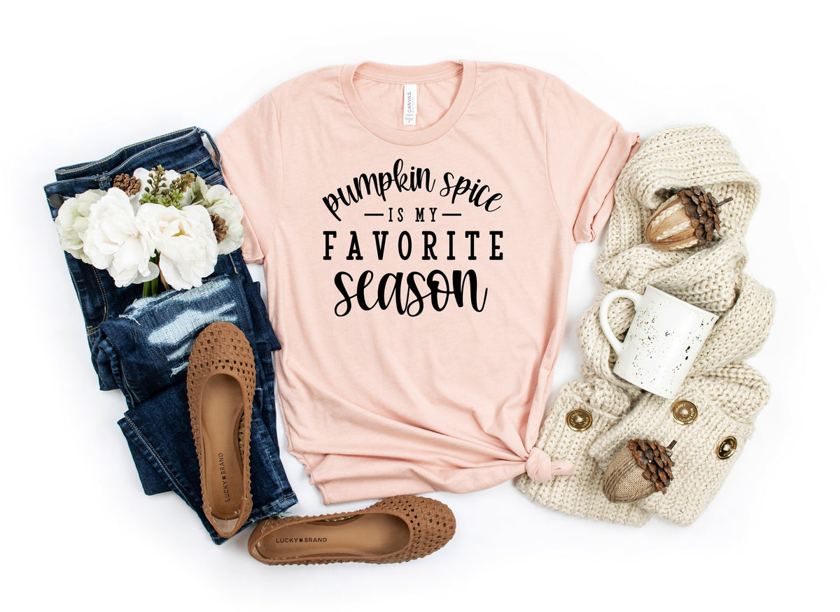 Pumpkin spice is my favorite season screen print transfer