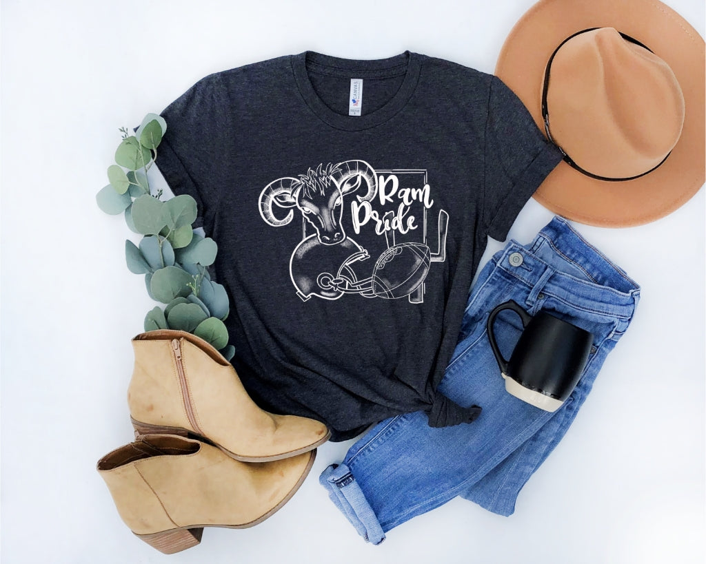 Ram pride screen print transferI