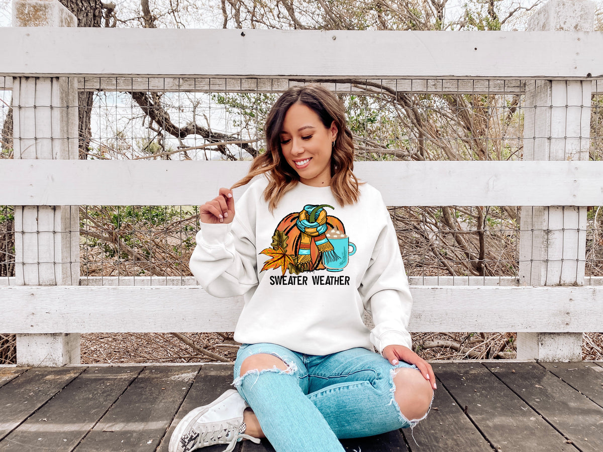 Sweater Weather HIGH HEAT screen print transfer