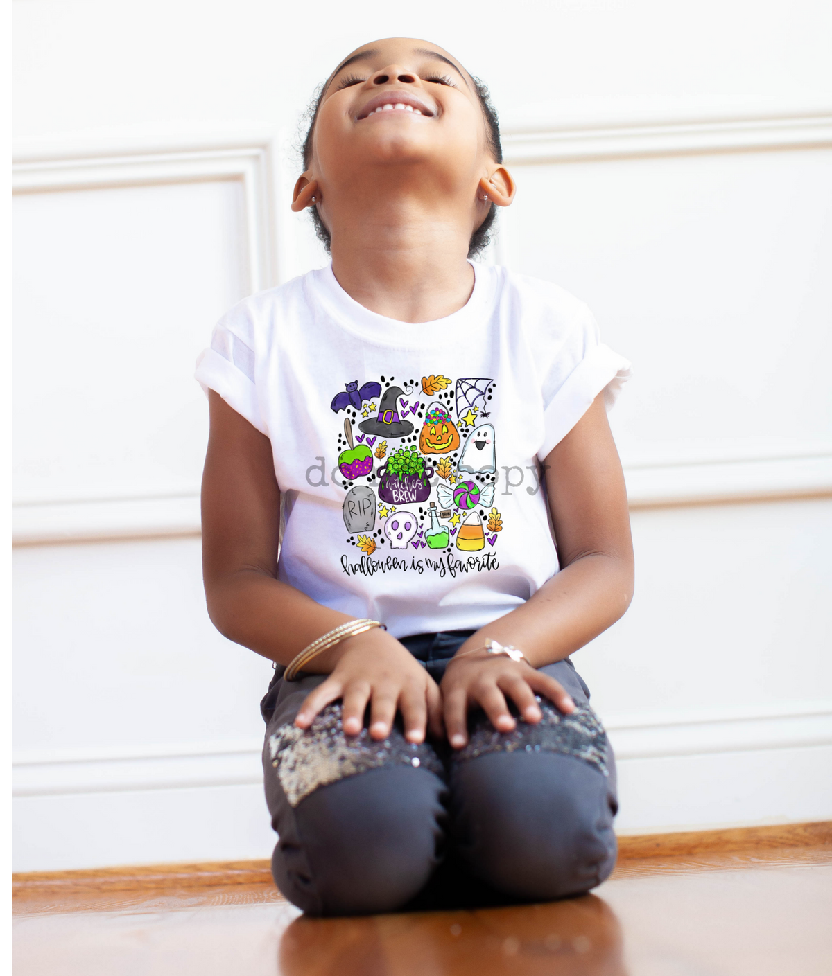 YOUTH Halloween is my favorite HIGH HEAT screen print transfer