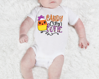 INFANT Candy corn cutie HIGH HEAT screen print transfer