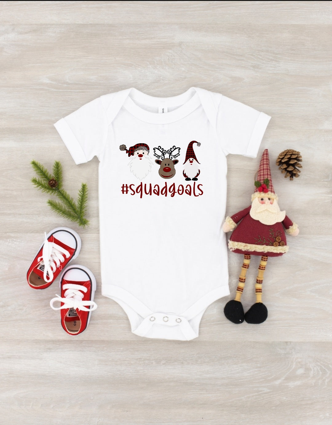 INFANT #SQUADGOALS HIGH HEAT screen print transfer