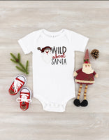 INFANT Wild about Santa HIGH HEAT screen print transfer