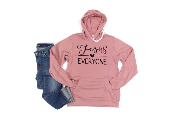 Jesus /everyone screen print transfer