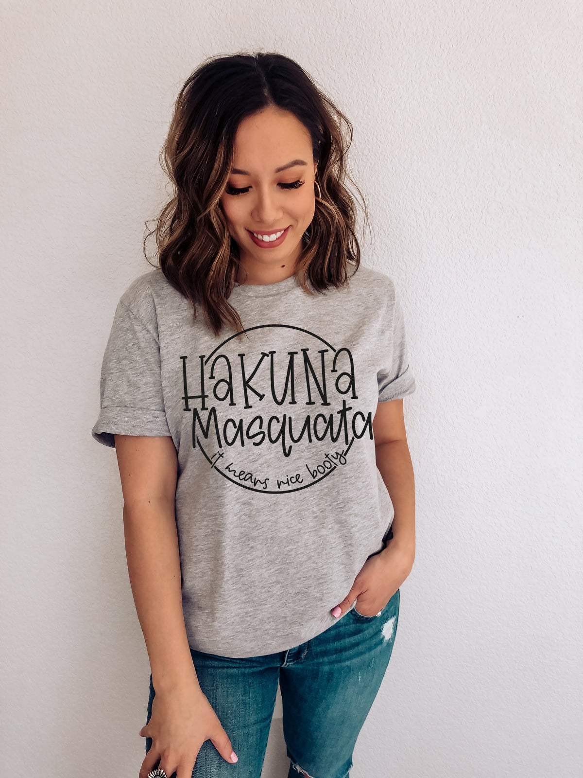 Hakuna masquata screen print transfer