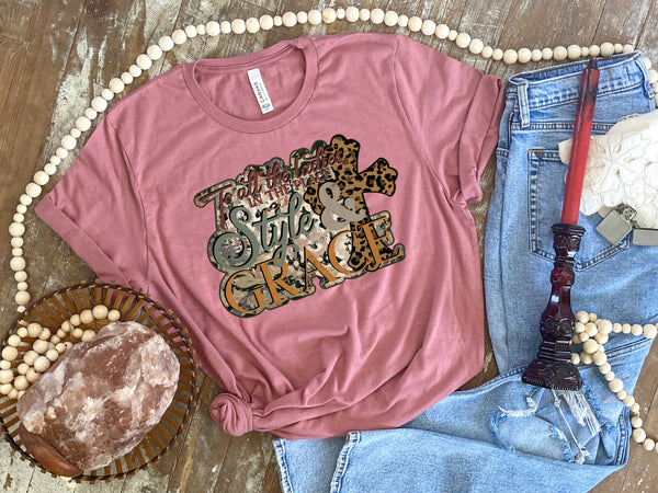 To all the ladies in the place with style and grace HIGH HEAT screen print transfer