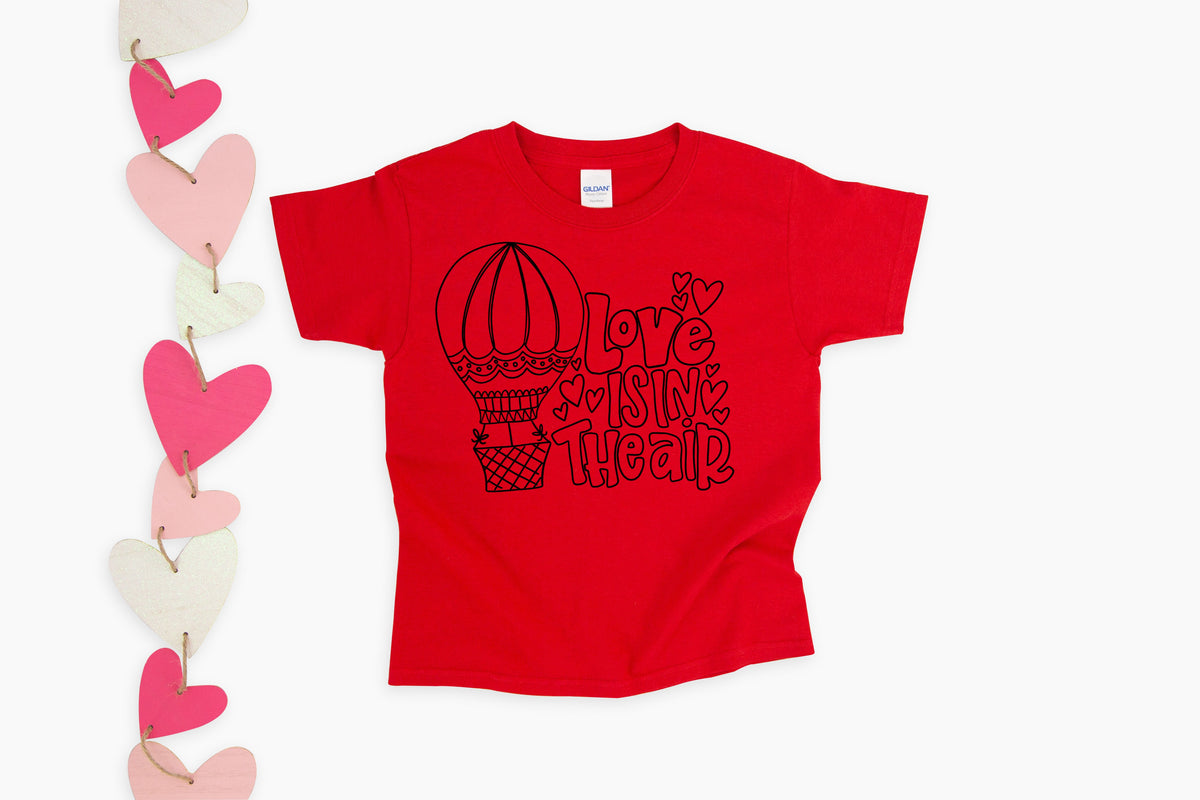 Love is in the air YOUTH screen print transfer