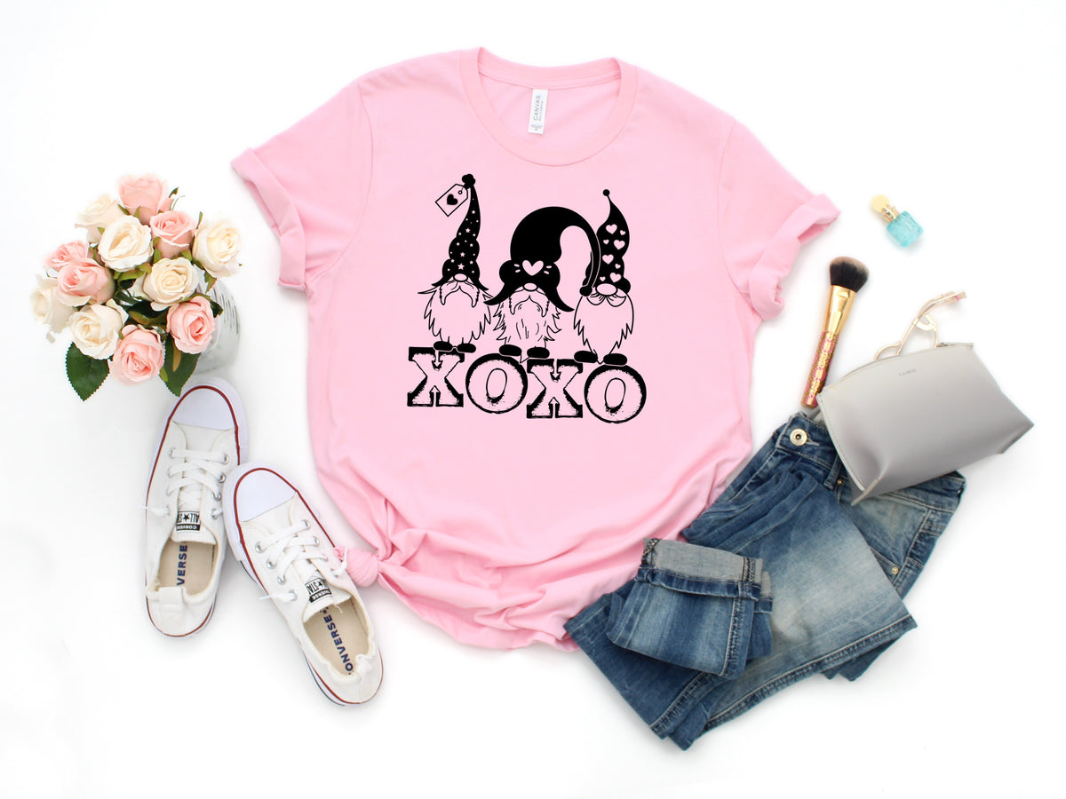 BLACK XOXO Gnomes screen print transfer