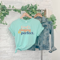 God's timing is perfect HIGH HEAT screen print transfer