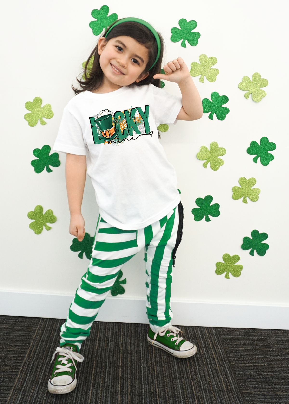 Lucky mini YOUTH screen print transfer