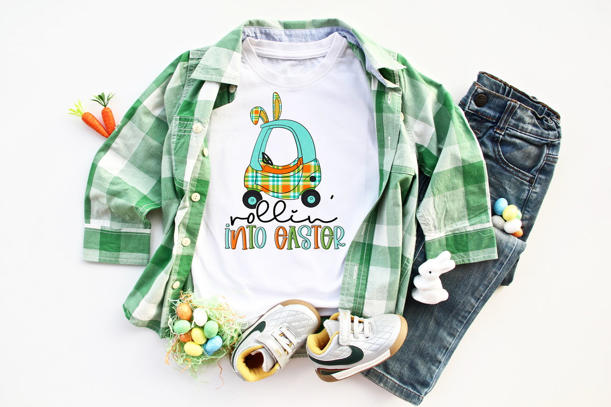 YOUTH BOYS Rollin' into Easter coupe car HIGH HEAT screen print transfer