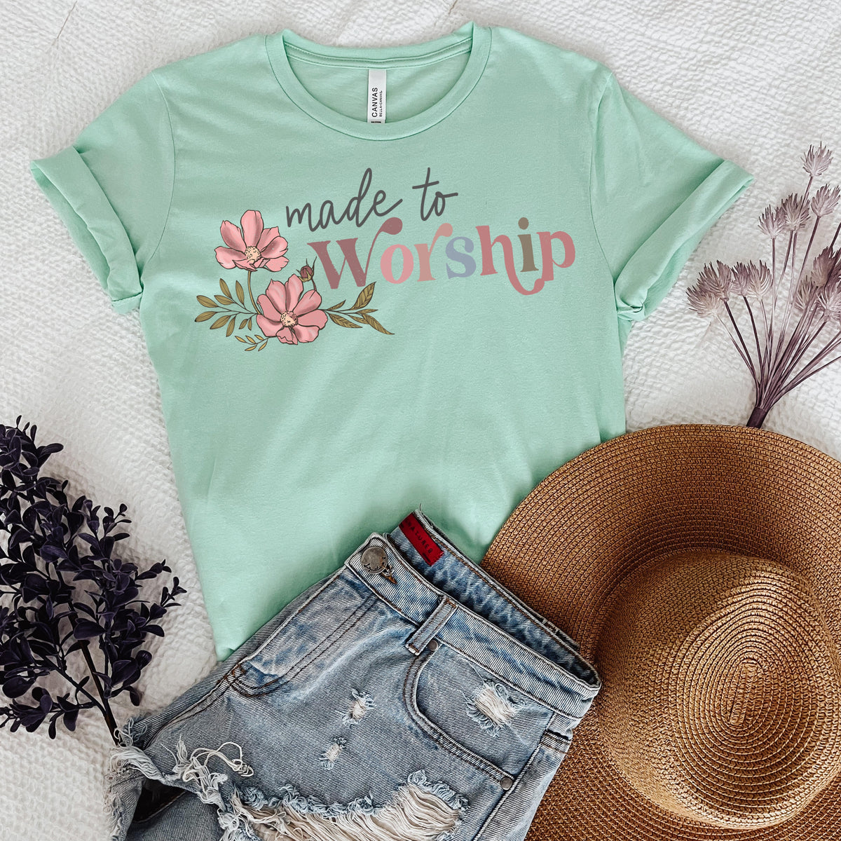 Made to worship DTF transfer