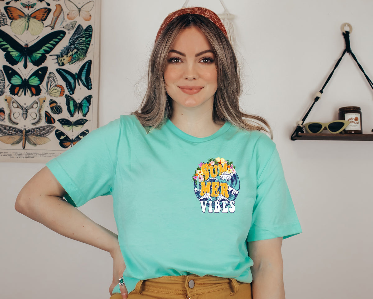 Pocket Summer Vibes HIGH HEAT screen print transfer