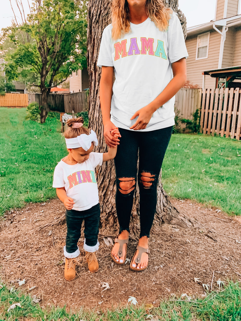 Mama varsity stitch (mama ONLY) DTF transfer