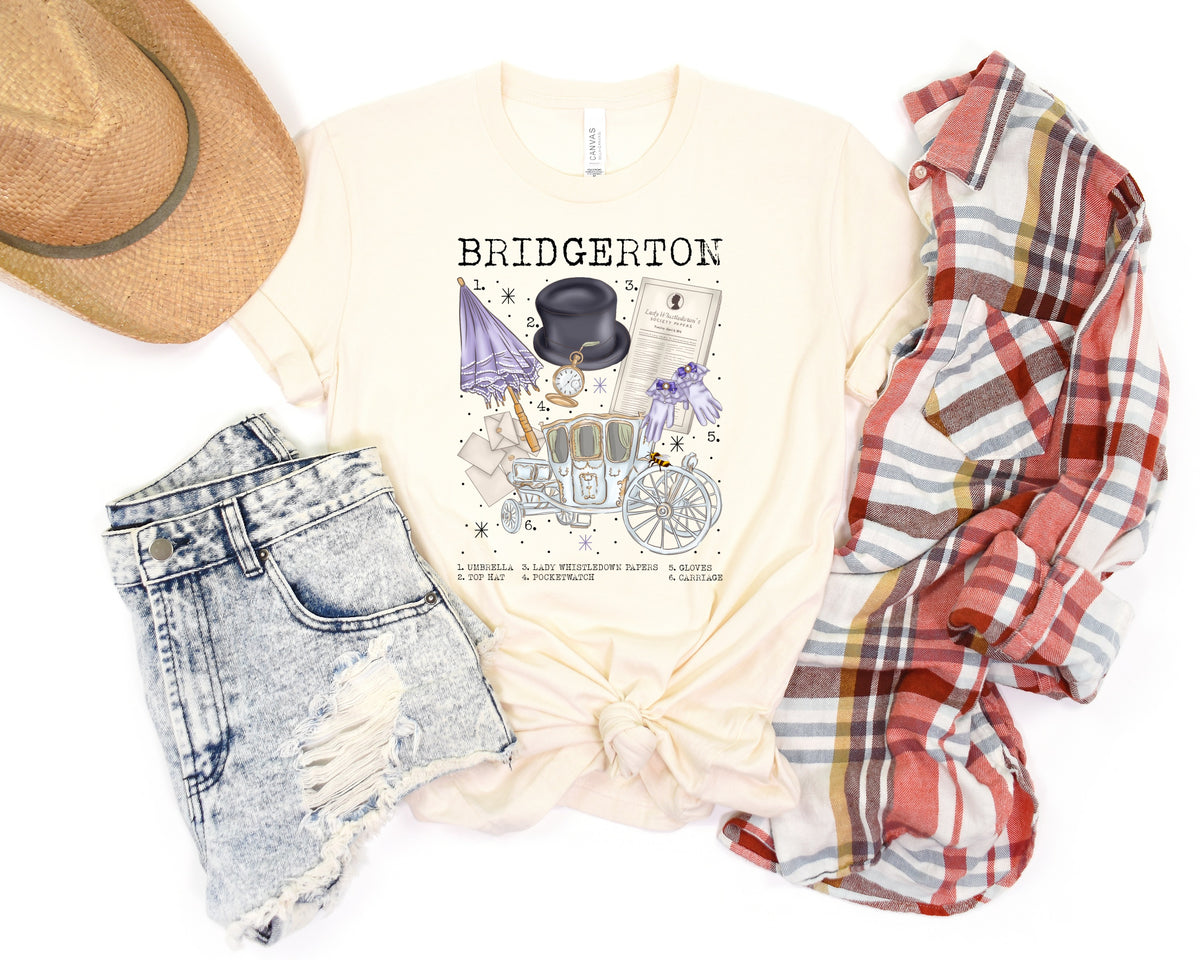 Bridgerton HIGH HEAT screen print transfer