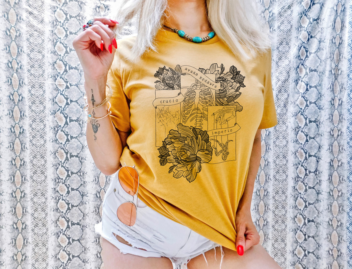 Unforgiveable curse BLACK screen print transfer