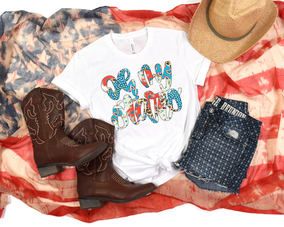 Oh my stars HIGH HEAT screen print transfer