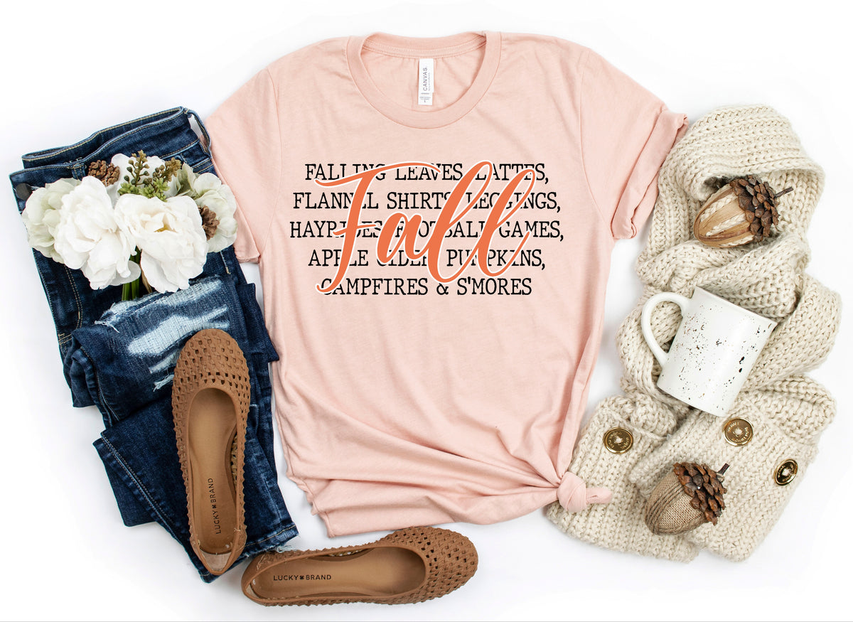 Fall words 112052 DTF transfer