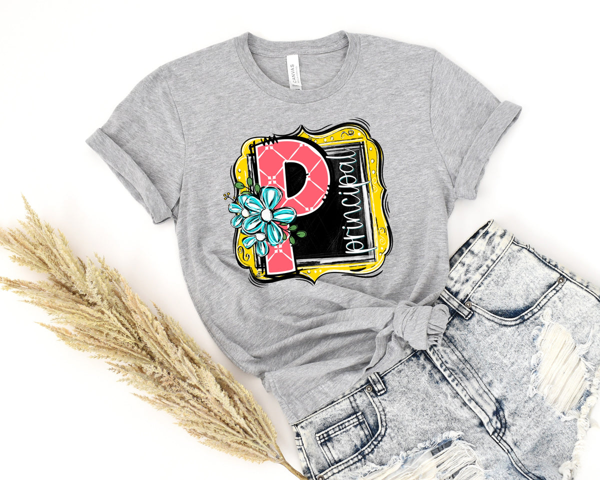 Principal yellow frame 111970 DTF transfer