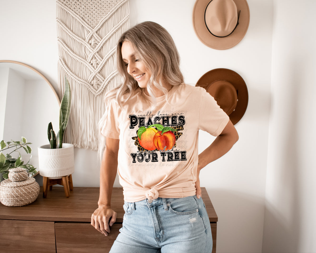 Really love your peaches wanna shake your tree 112108 DTF transfer