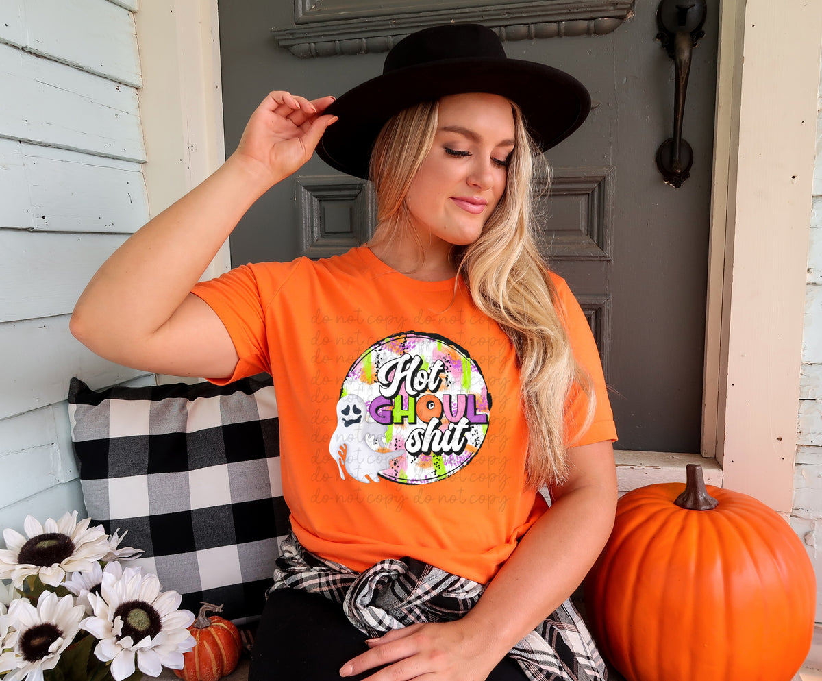 Hot ghoul shit circle (SBB) 112769 DTF TRANSFER