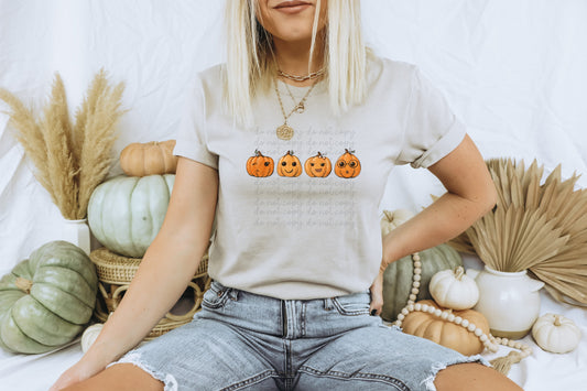 Pumpkin faces (four) 8341 DTF TRANSFER