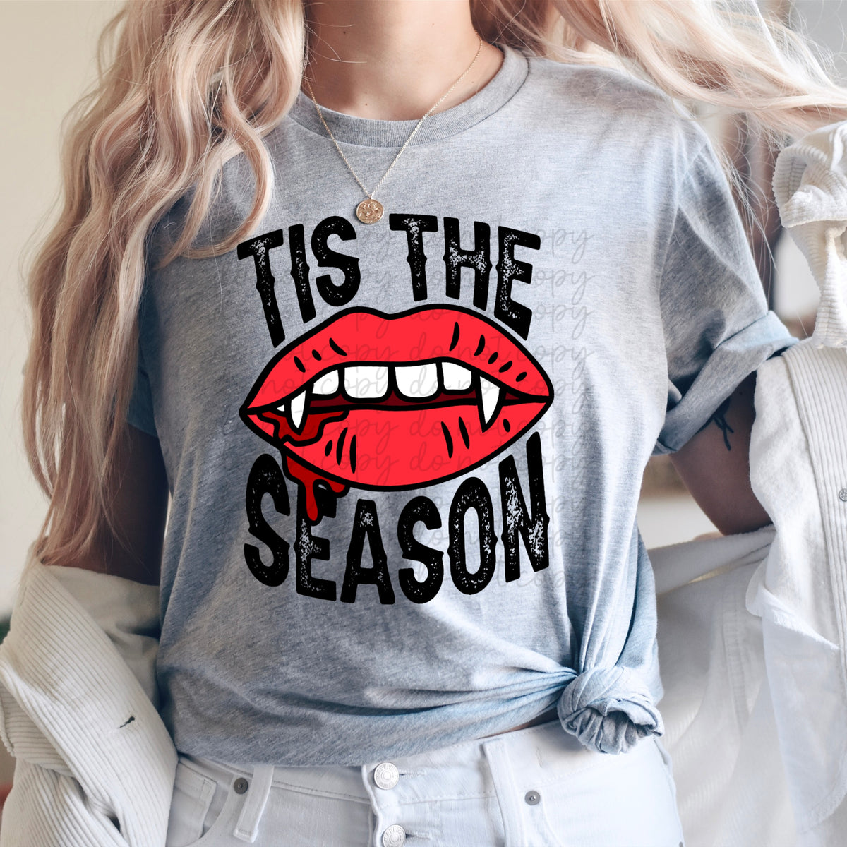 Tis the season (lips) 112066 DTF TRANSFER