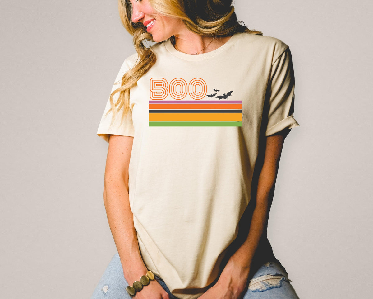 Boo retro 112308 DTF TRANSFER