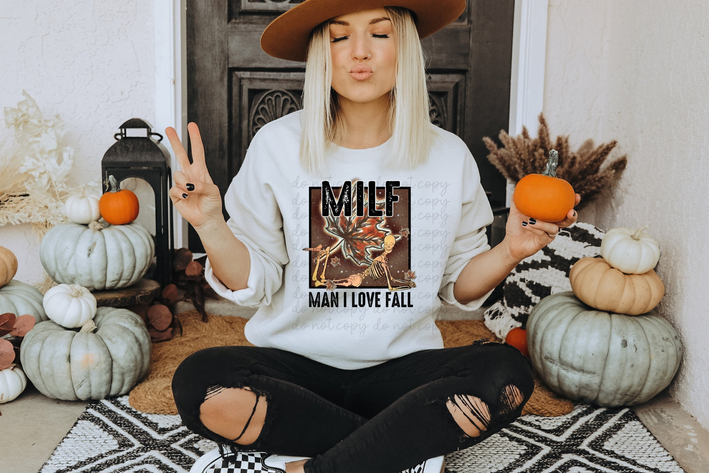 MILF Man I love fall (skelton)SSD DTF TRANSFER