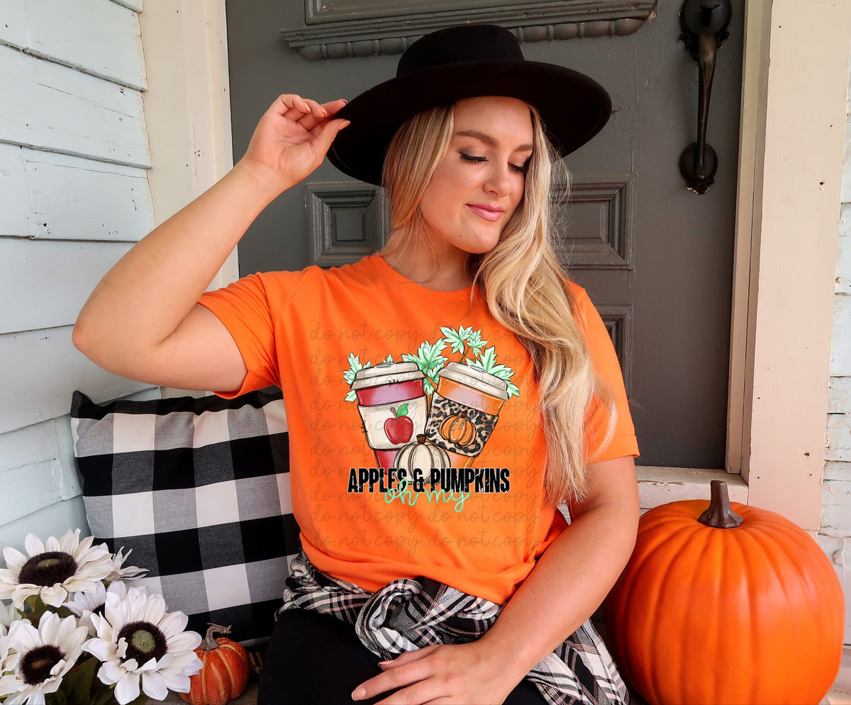 Apples & pumpkins oh my SSD 112088 DTF TRANSFER