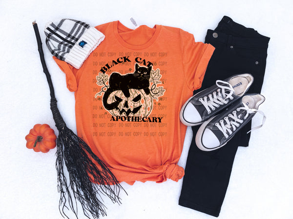 Black cat apothecary 112076 DTF TRANSFER