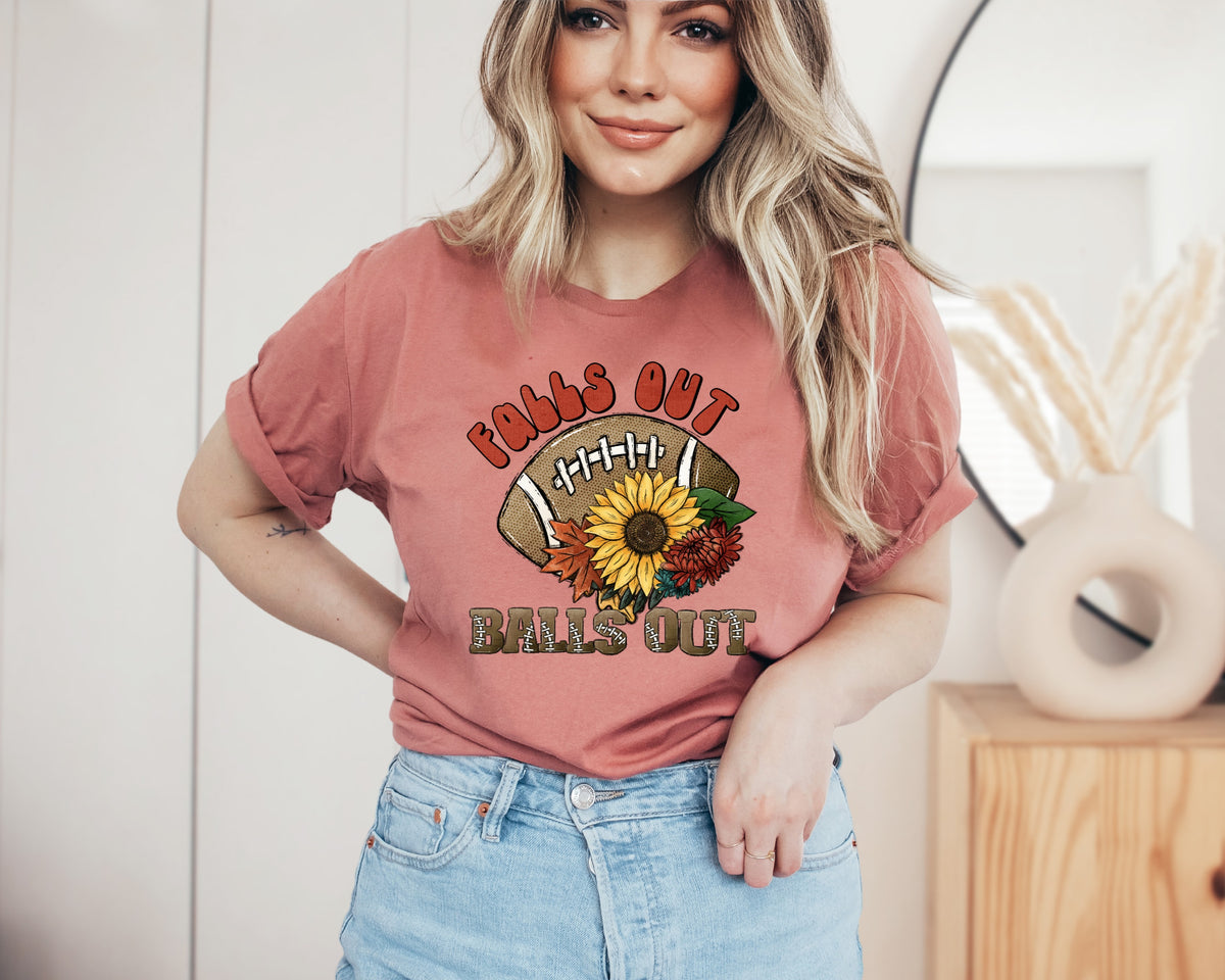 Falls out balls out 112140 DTF TRANSFER