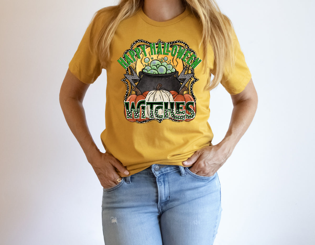 Happy Halloween witches 112158 DTF TRANSFER