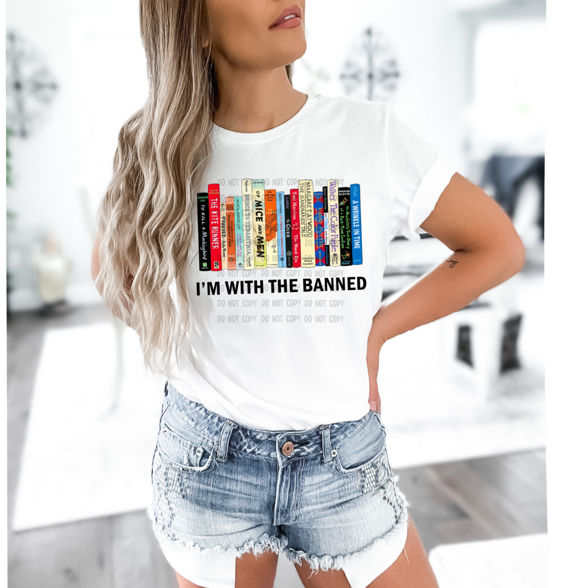 Im with the banned (books) DTF TRANSFER