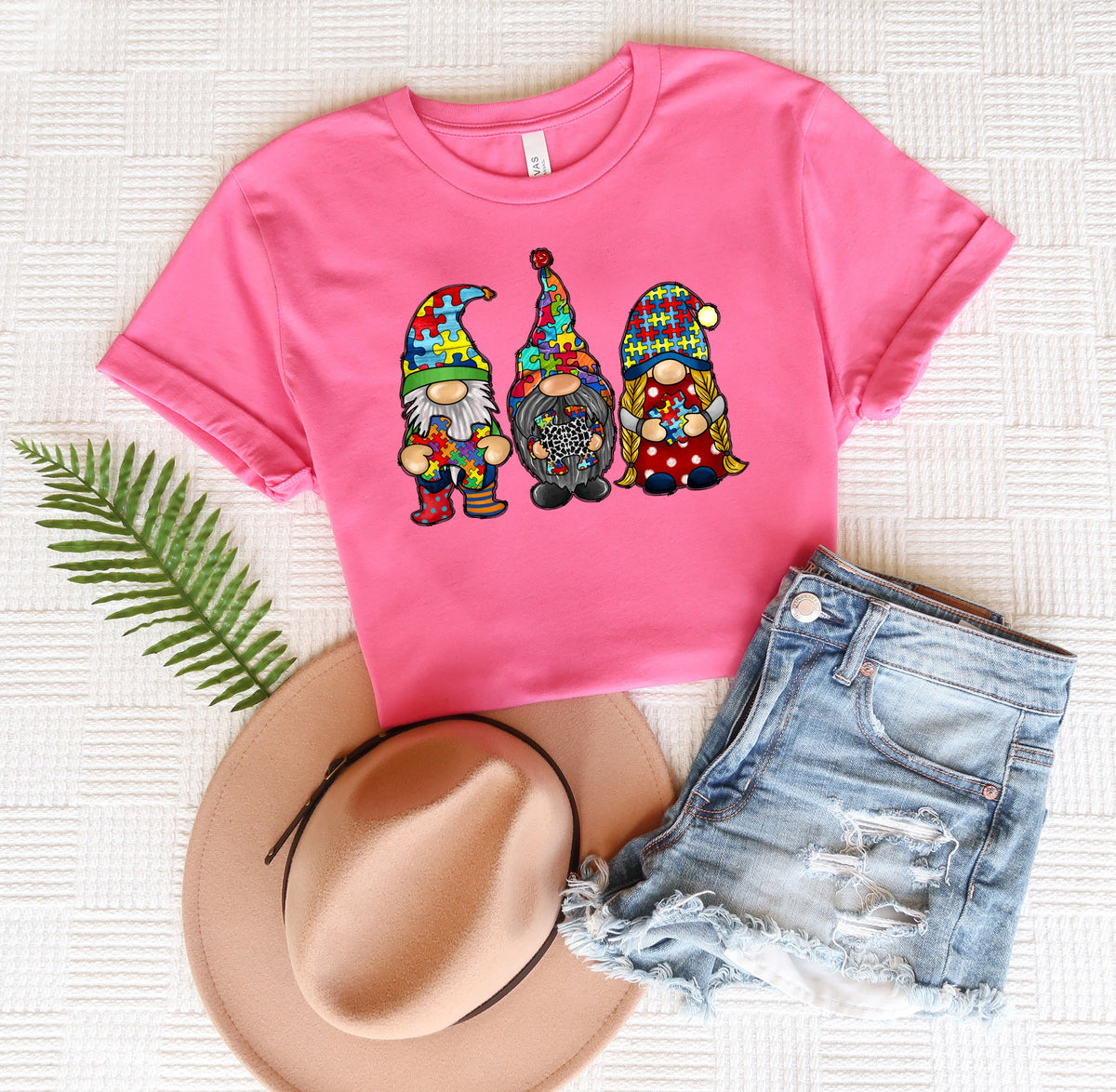 Autism Gnomes DTF transfer