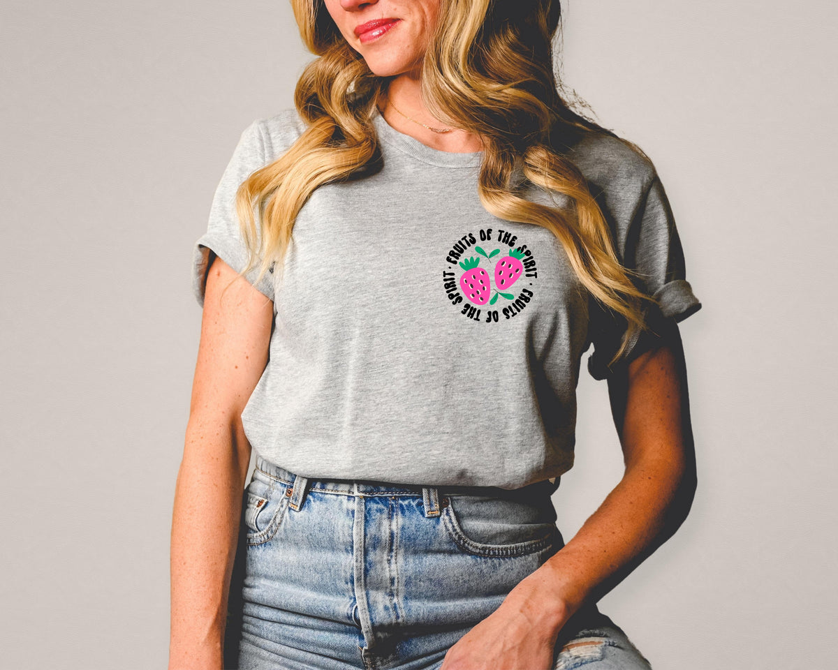 Fruits of the spirit strawberries DTF Transfer