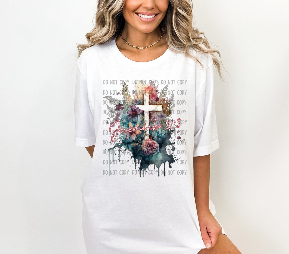 Jeremiah 31:3 DTF Transfer