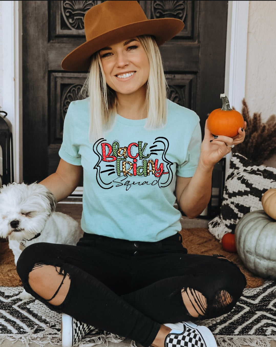 Black friday squad HIGH HEAT screen print transfer