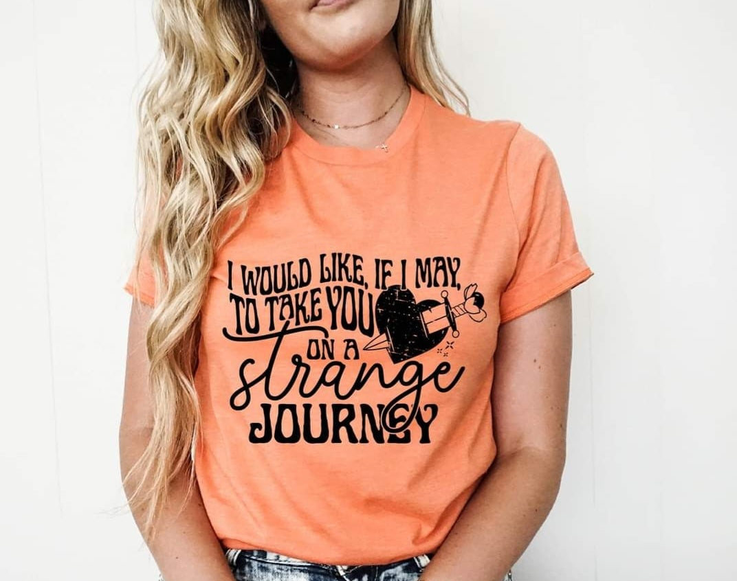 I would like, if I May, to take you on a strange journey BLACK screen print transfer