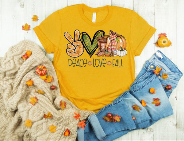 Peace love fall (SSD) 115 DTF TRANSFER