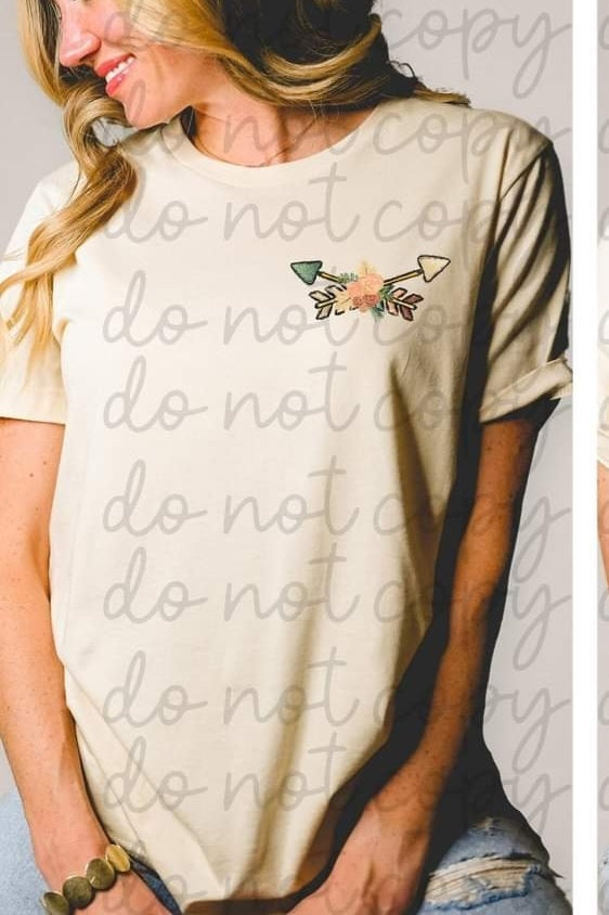 Boho be kind front 112311 DTF TRANSFER