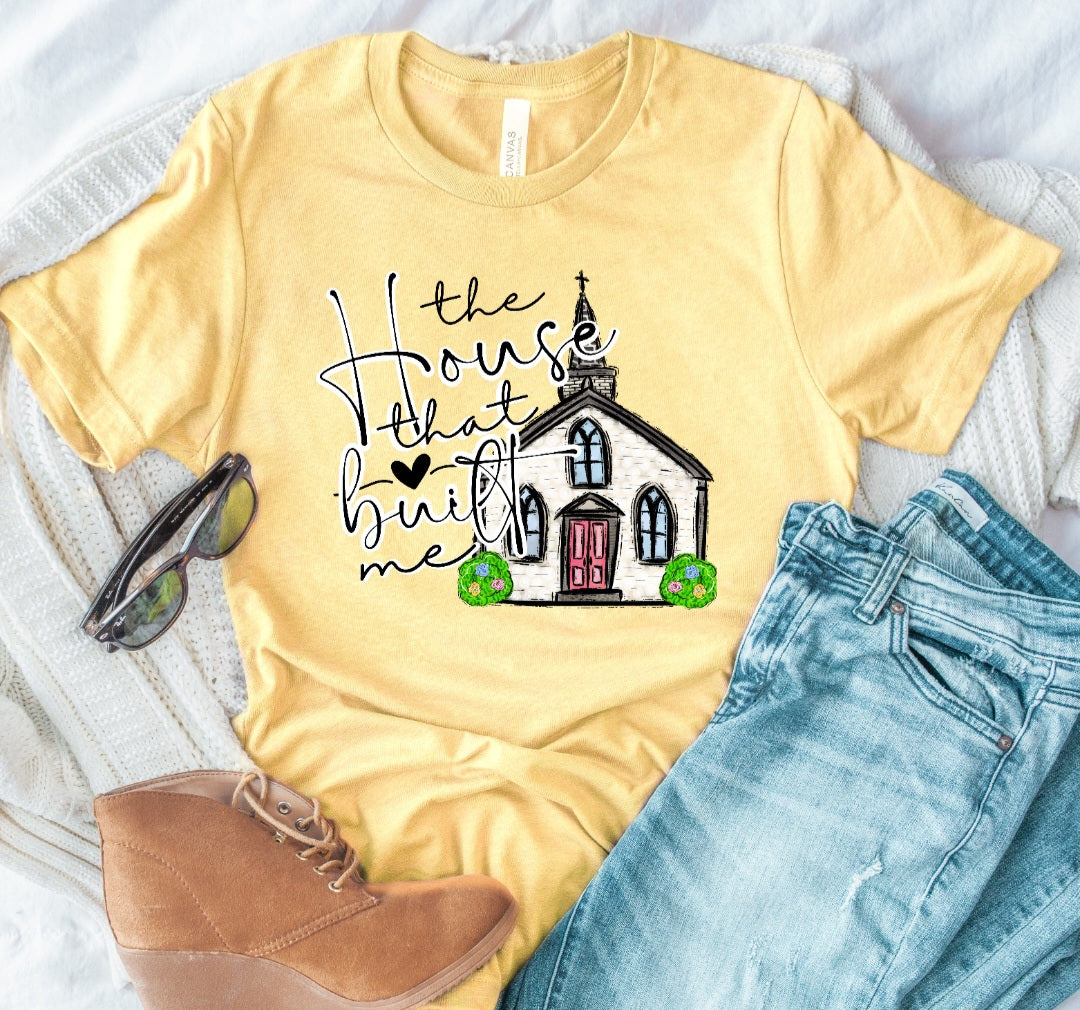 The house that build me church DTF TRANSFER